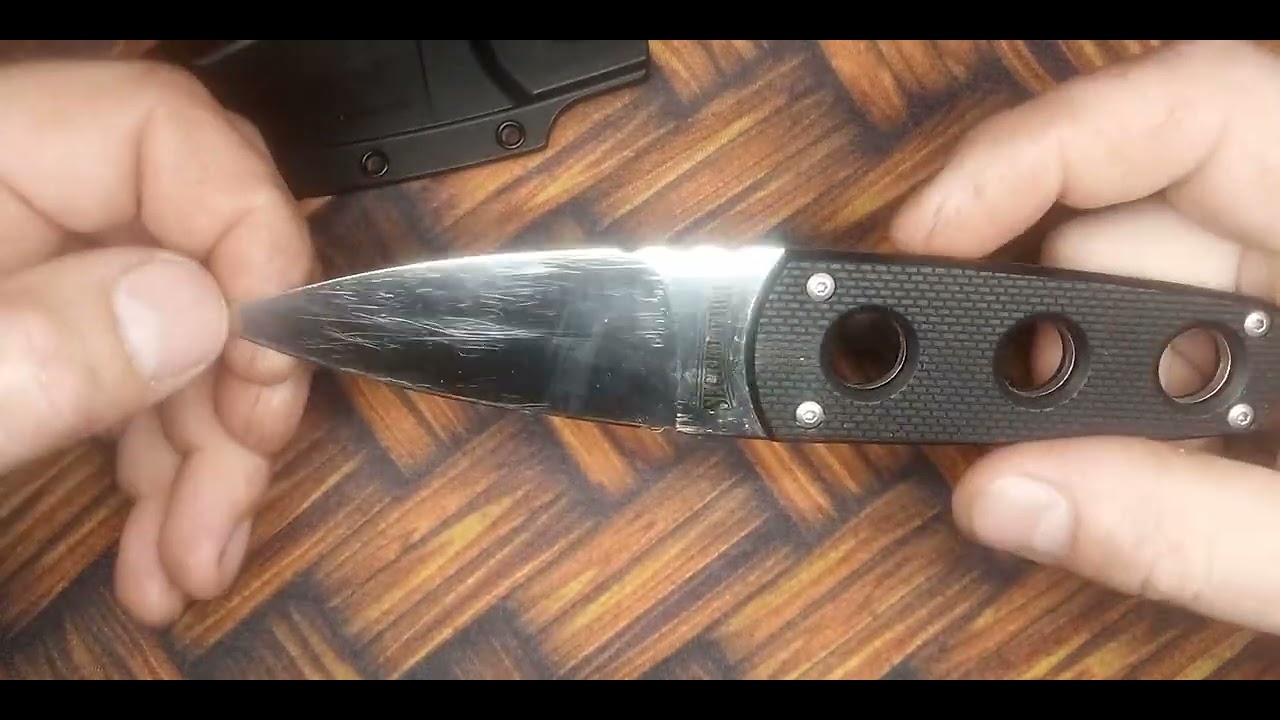 Cold Steel, Secret Edge. Ловкий городской фикс, не без нюансов.
