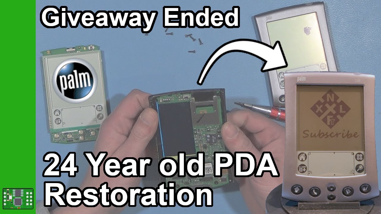 Vintage PDA Restoration: Palm M500 Retro Organizer