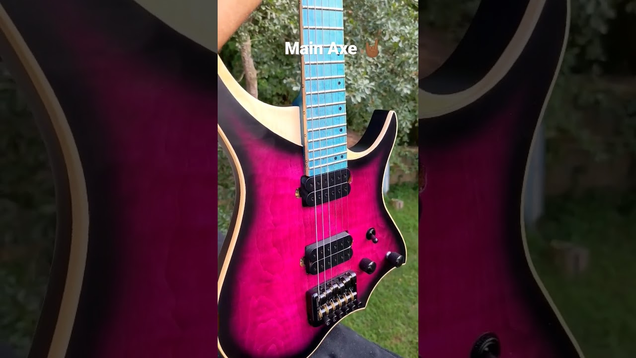NK headless guitar 2023! 🔥 #guitar #mathrock