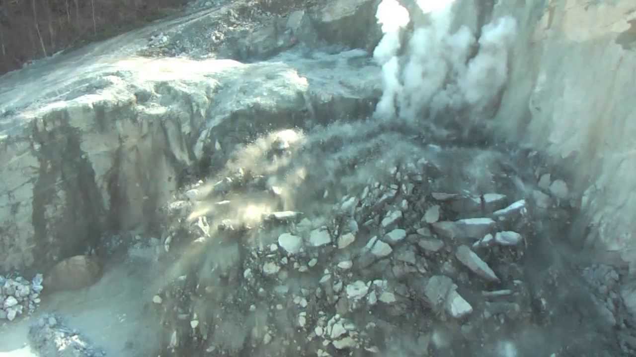 Sprengungen 2011 Quarry Blast