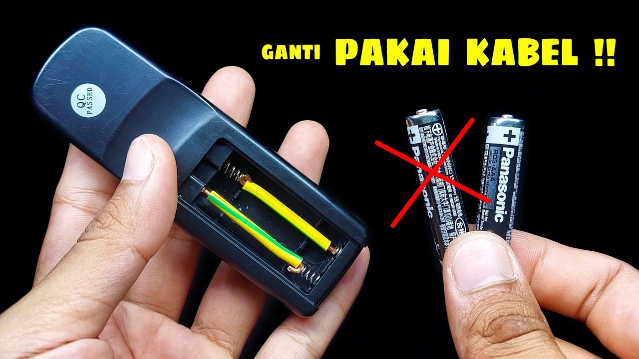 Ini SOLUSI BATERAI REMOT MENDADAK HABIS !!