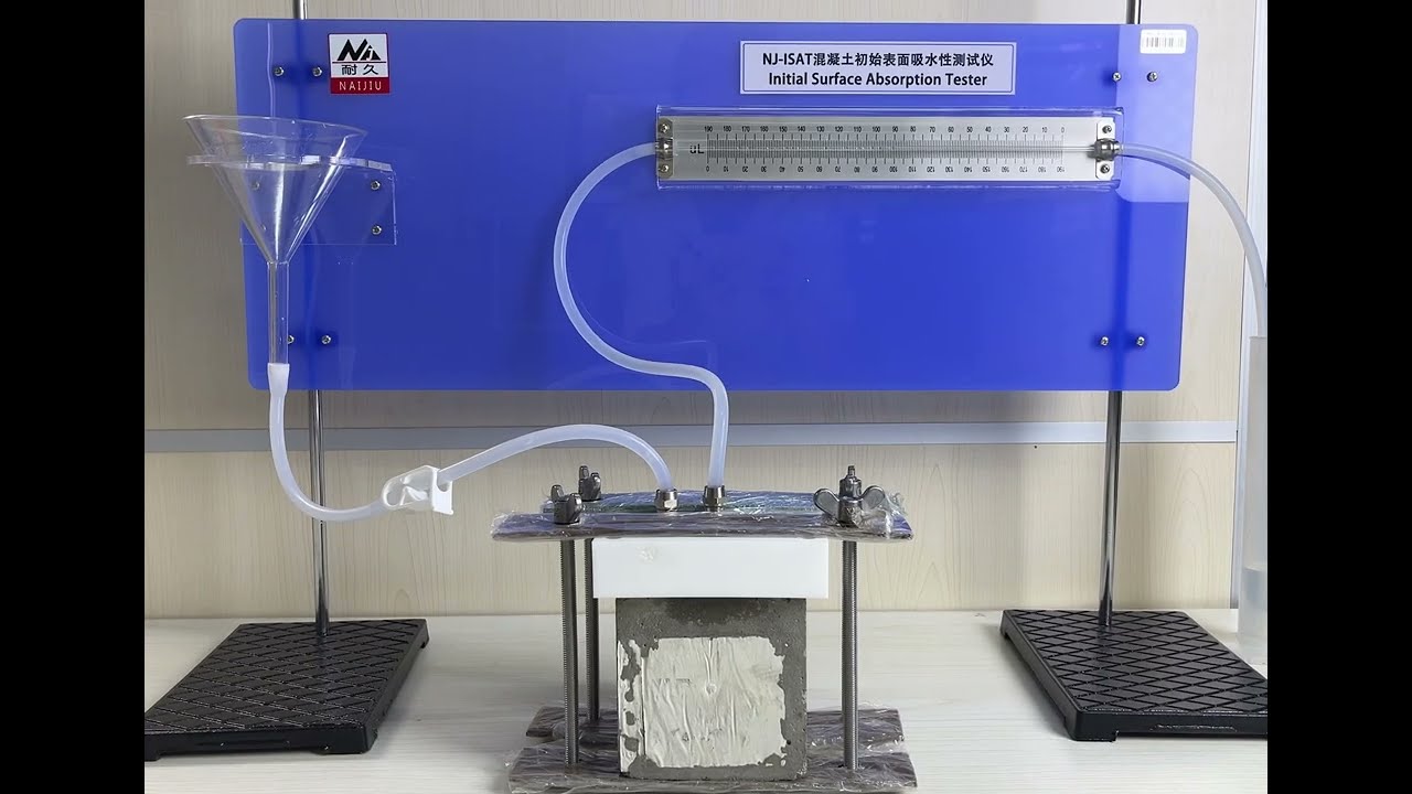 ISAT ( initial surface absorption testing) equipment