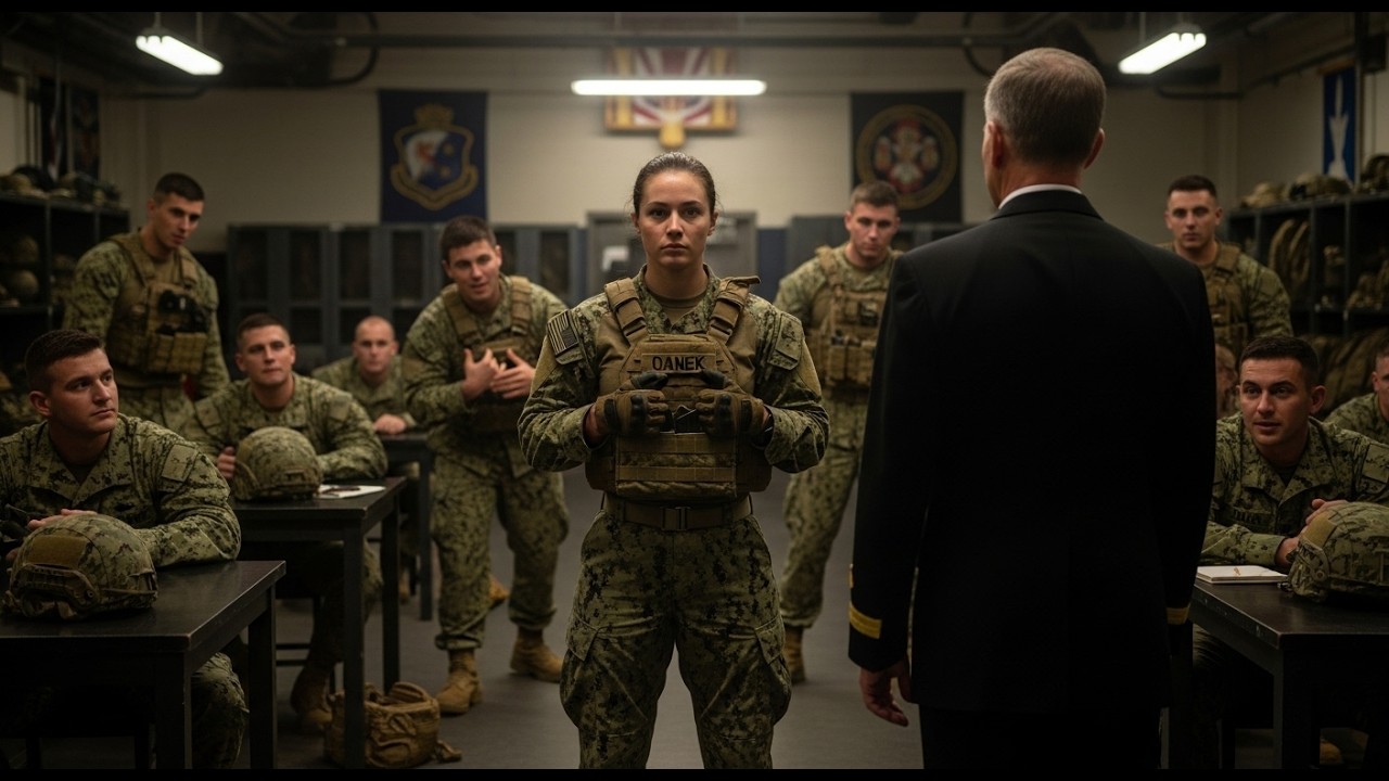 Female Recruit Hides Her Rank as Navy SEALs Mock Her—Then the Admiral’s Announcement Shocks Everyone