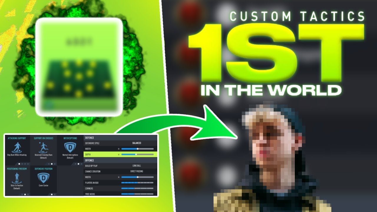 FIFA 22 *SUPER OVERPOWERED* 433(4) CUSTOM TACTICS * PLAYER INSTRUCTIONS POST PATCH!! | FUT 22