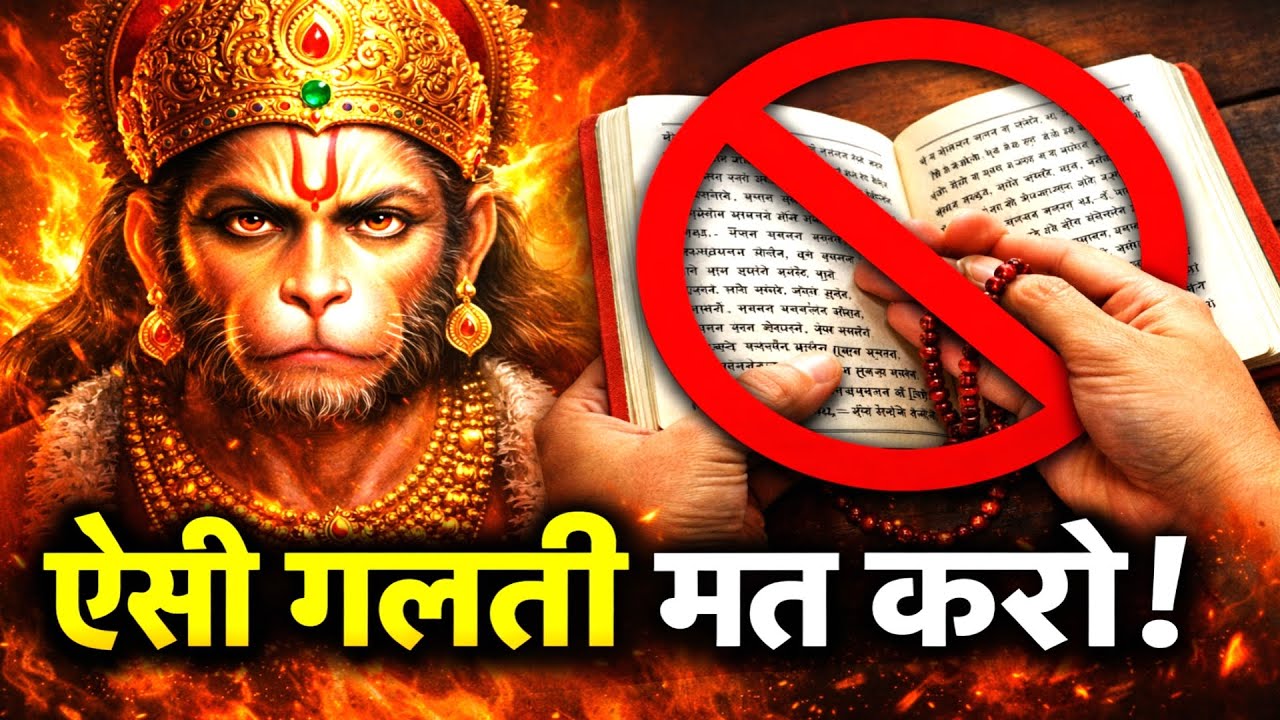 हनुमान चालीसा पढ़ते समय अगर ये कर रहे हैं तो रुक जाइये | ये संकेत देखो @divinehanuman23 