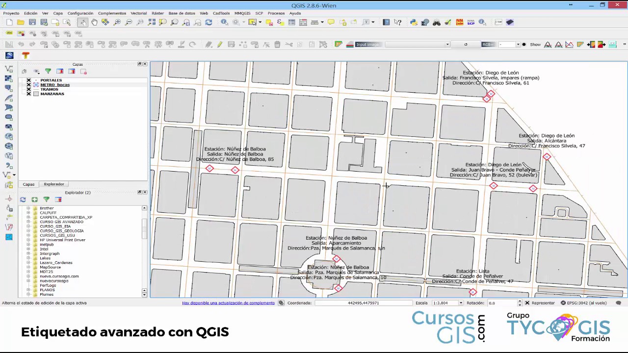 Trucos para etiquetado avanzado con QGIS