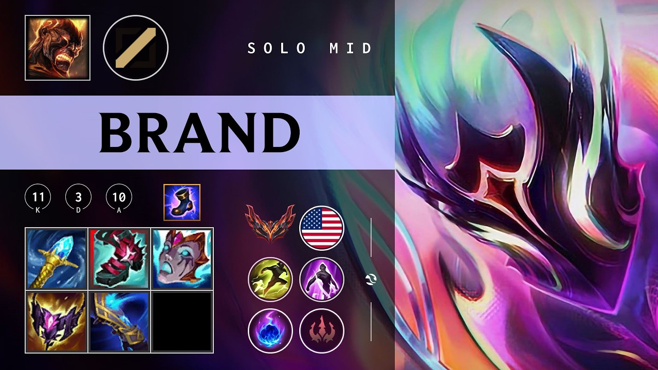 Brand Mid vs Katarina - NA Grandmaster Patch 26.03