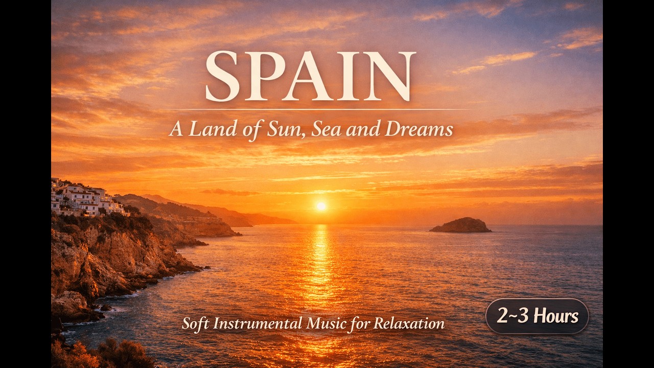 Spain – A Land of Sun, Sea and Dreams | Soft Instrumental Music for Relaxation