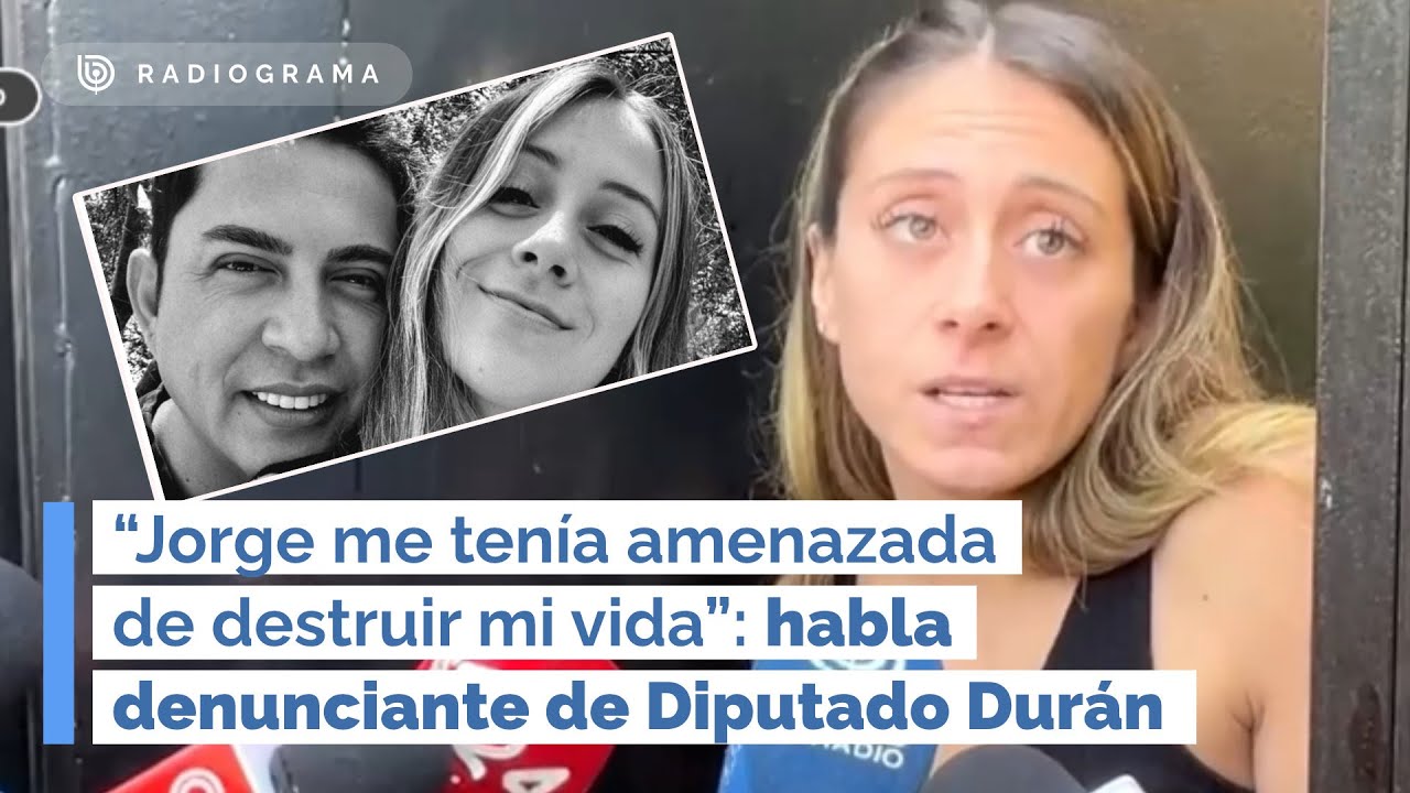 “Jorge me tenía amenazada de destruir mi vida”: habla denunciante de Diputado Durán (RD)