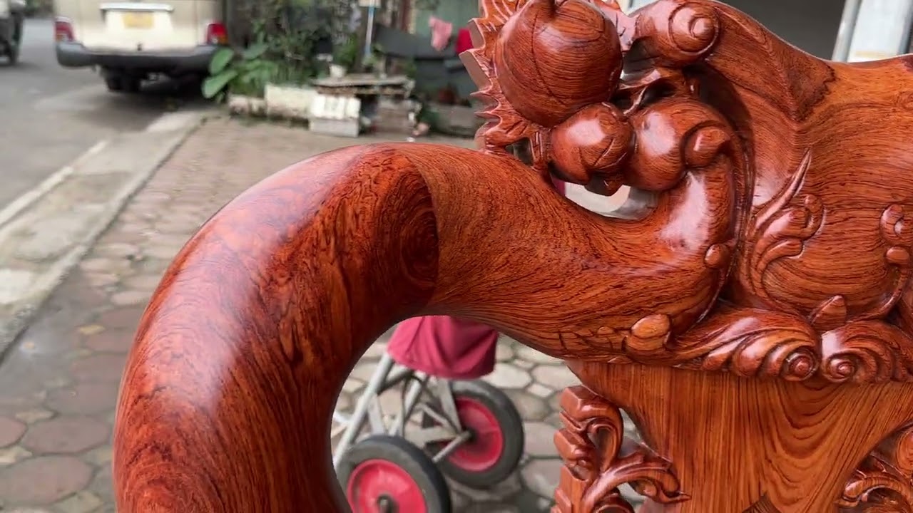 Minh đào tay 12 chân 14 cực víp gỗ hương đá anh chj