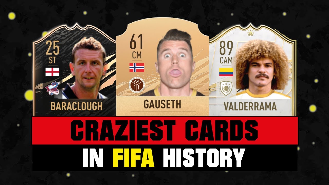 CRAZIEST CARDS IN FIFA HISTORY! 😵😱 FIFA 10 - FIFA 21