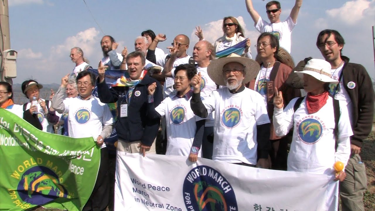 Resumen (13m.) documental 1ª Marcha Mundial por la Paz y la Noviolencia
