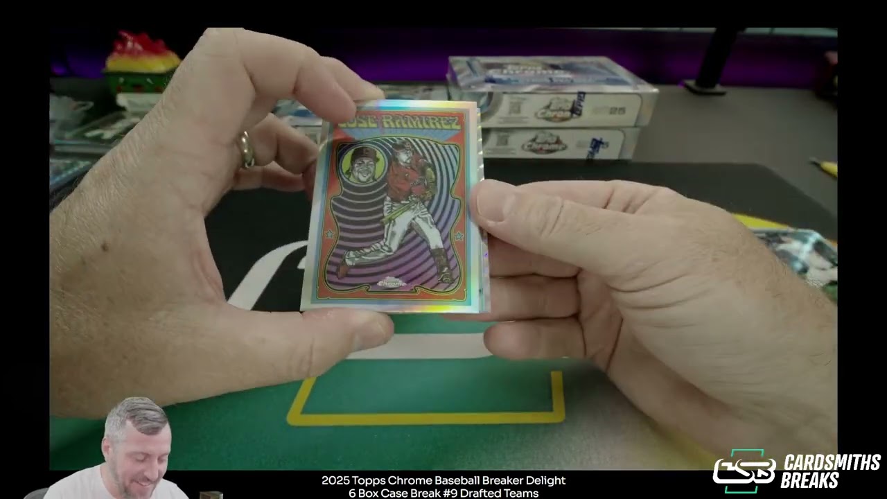 2025 Topps Chrome Baseball Breaker Delight 6 Box Case Break #9