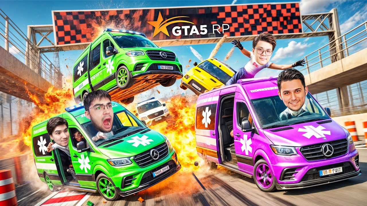 TEZ YORDAMI MASHINASIDA POKAZ SHOU! BUNAQA POYGA HALI BO'LMAGAN - GTA 5 RP