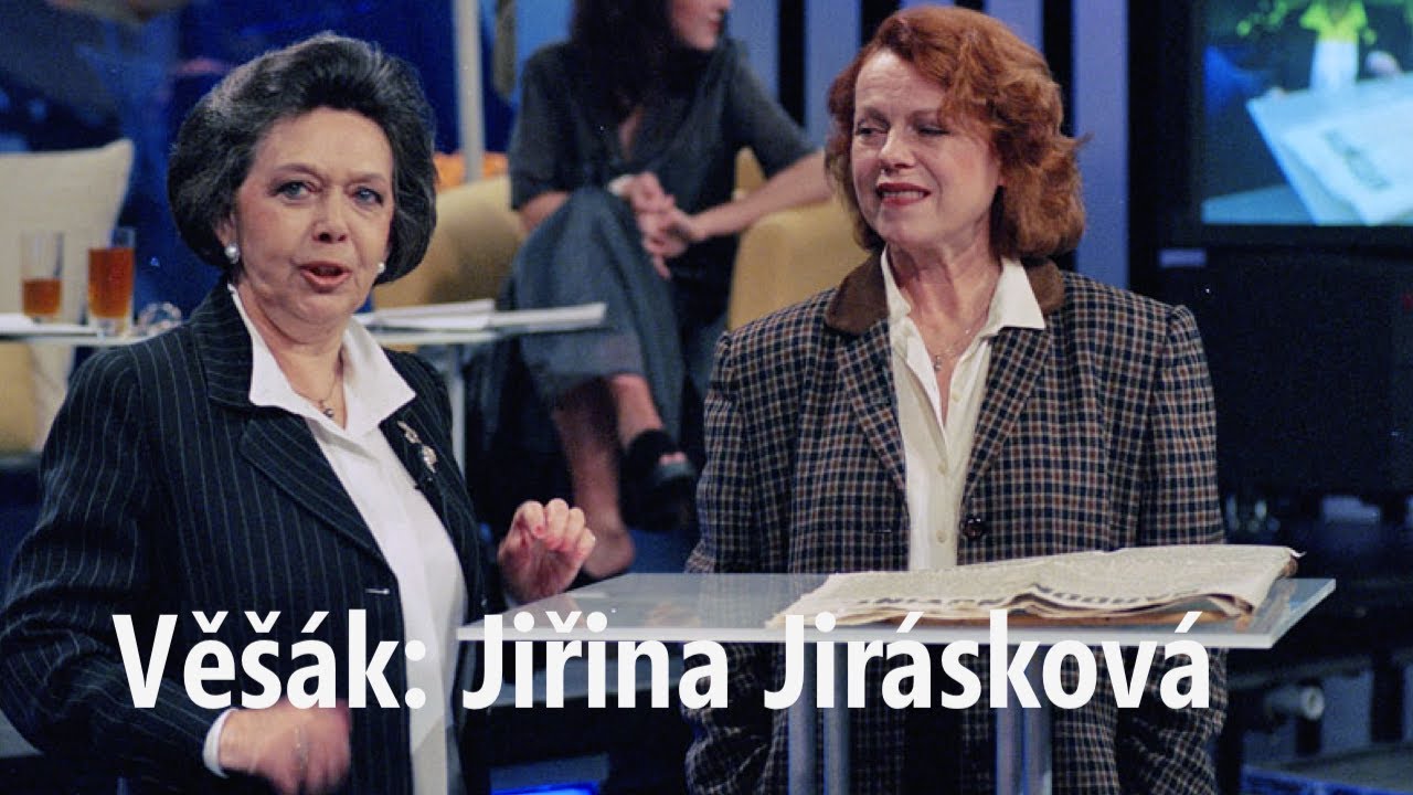 Věšák: Jiřina Jirásková ◎ Těšte se na vyprávění a glosy vynikající herečky Jiřiny Jiráskové (1999)