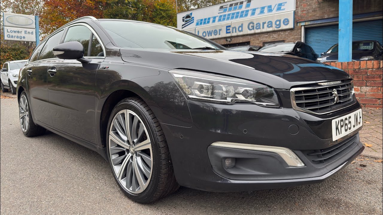 2015 Peugeot 508 2.0 Blue HDi GT SW 5 Door Estate Grey Automatic Diesel