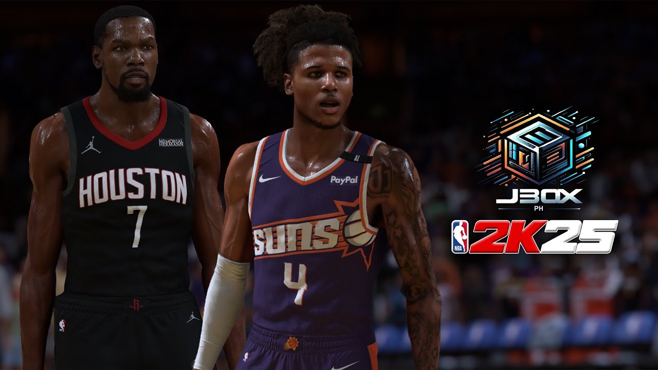 NBA 2K25 PC Mods | Phoenix Suns vs Houston Rockets | Ultra Realistic Gameplay