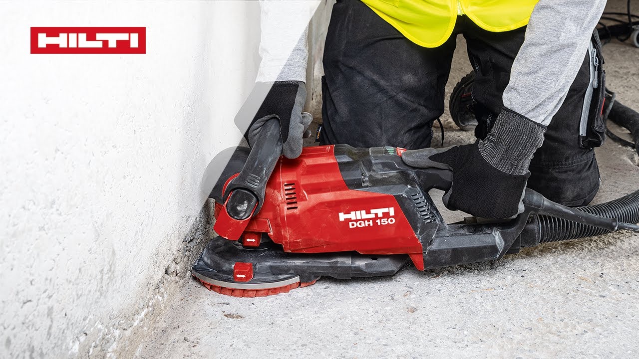 INTRODUCING: Hilti DGH 150 Diamond Grinder
