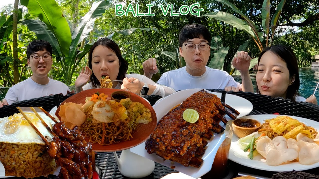 [미고랭편] 드디어 발리😭🇮🇩 10만원 숙소에서.. 👉🏻120만원 숙소까지💃🏻 발리 여행 브이로그(아마데아 리조트,카욘 정글리조트 풀빌라, 나시고랭, 플로팅 조식)