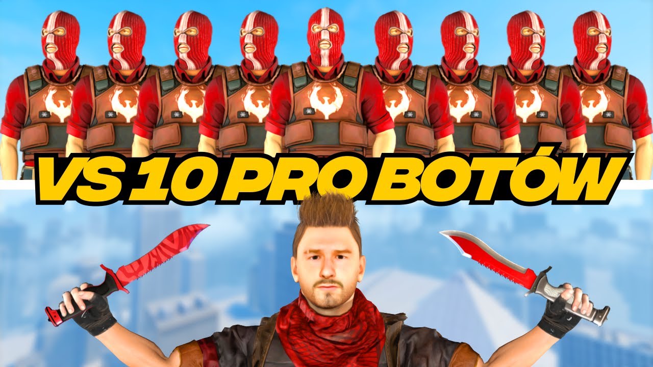 CZY GILATHISS POKONA 10 PRO BOT&Oacute;W W CS2 (1VS10)