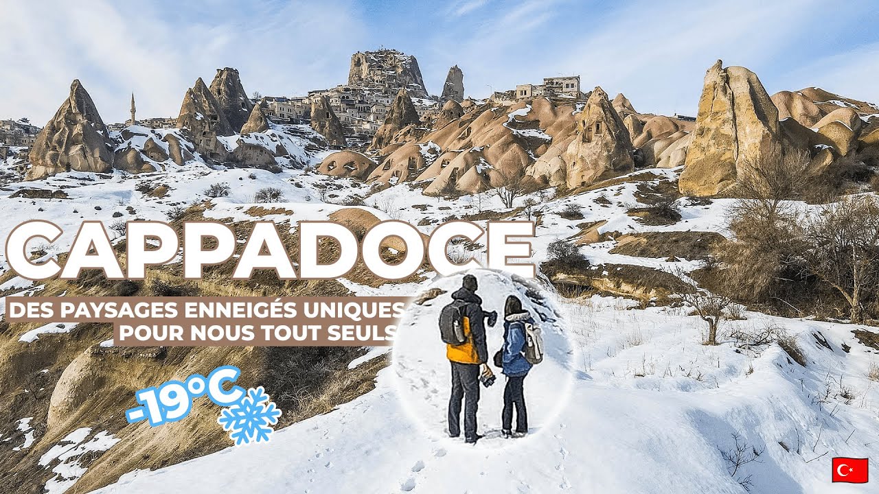 #40 | La CAPPADOCE sous la NEIGE | -19°C | Des PAYSAGES UNIQUES sans TOURISTES | Kapadokya #01