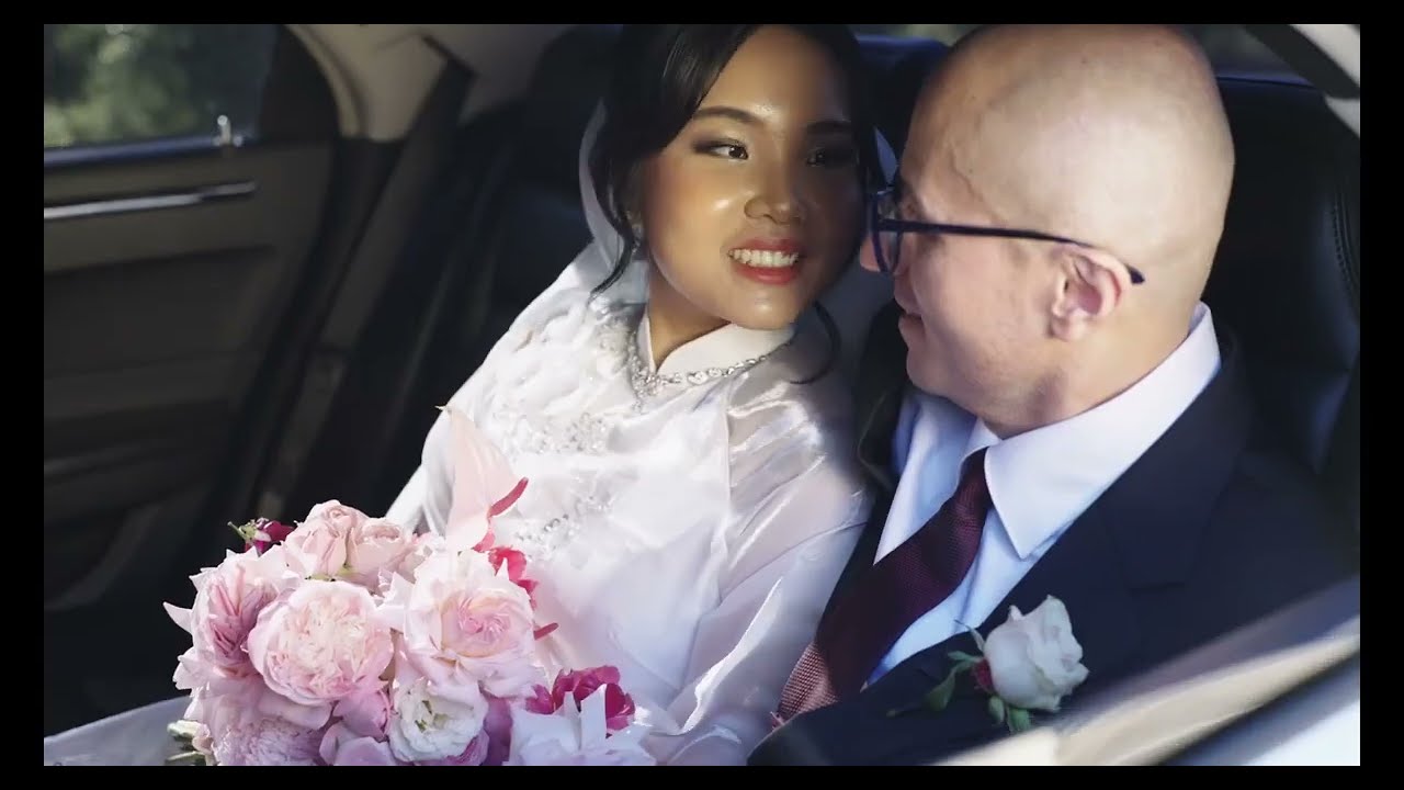Juan & Thao’s wedding - photo shoot with wedding party 