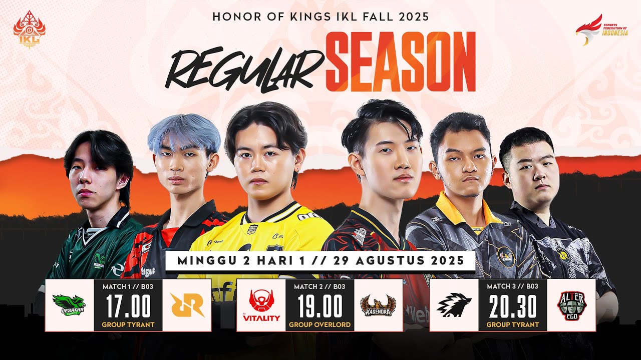 LIVE | IKL Fall 2025 | Regular Season Minggu 2 Hari 1
