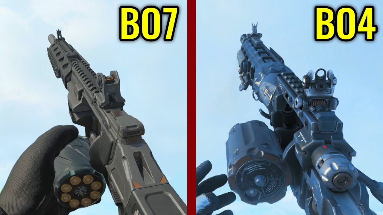 Black Ops 7 vs Black Ops 4 - Weapons Comparison