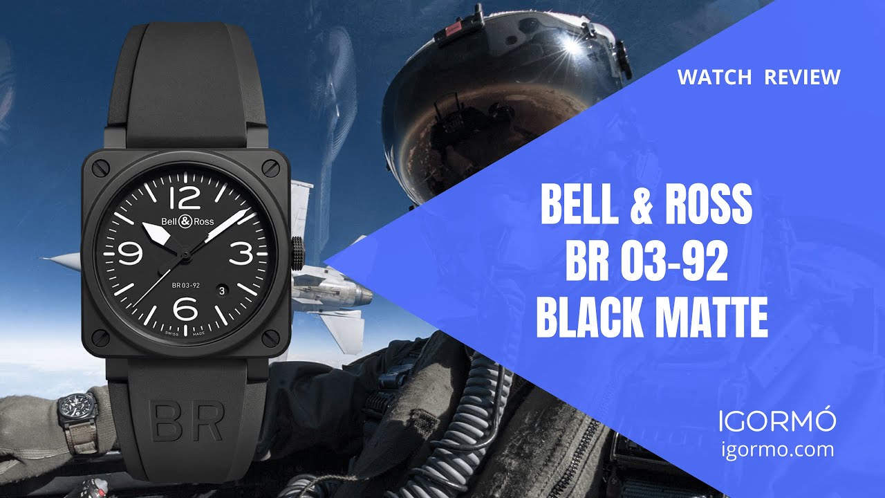Bell Ross BR 03 92 Black Matte WATCH REVIEW