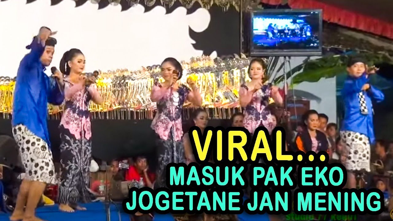 Percil Cs : Lucu banget sinden - sinden joget lagu masuk Pak Eko - Dijamin gak kuwat nahan ngguyu