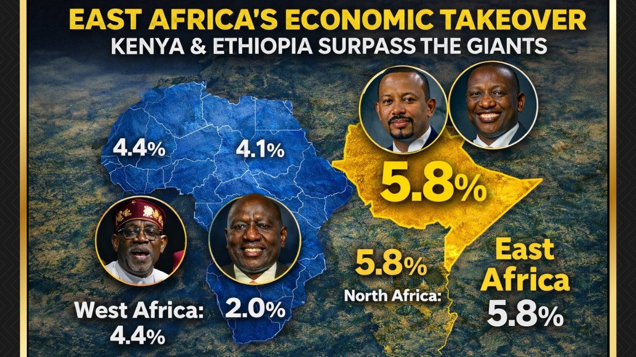 THE EAST AFRICAN TAKEOVER: How Kenya & Ethiopia Surpassed Nigeria and South Africa