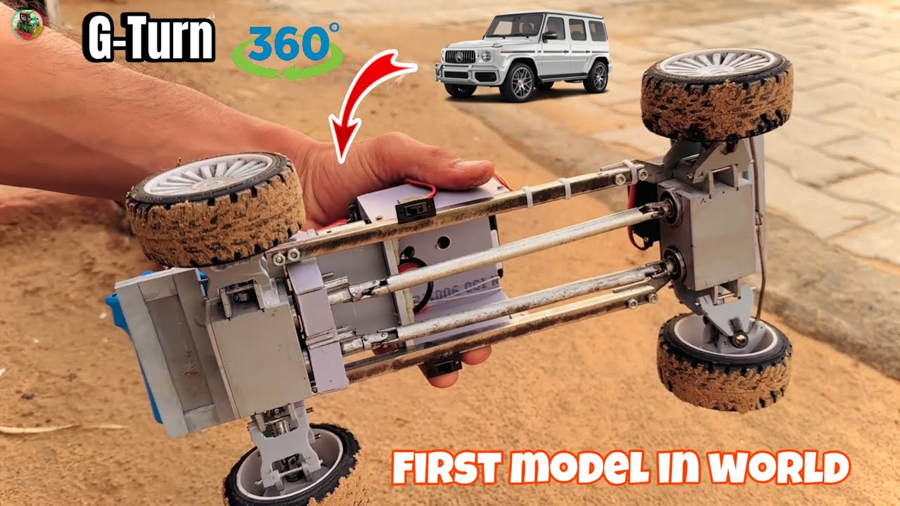 How to make G-Wagon G63 with G-Turn using pvc pipe. Only one in world. ​⁠@Aakash946