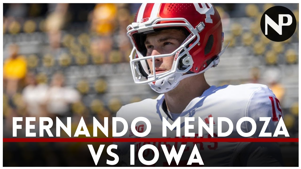 Indiana vs Iowa | Fernando Mendoza NFL Draft Film