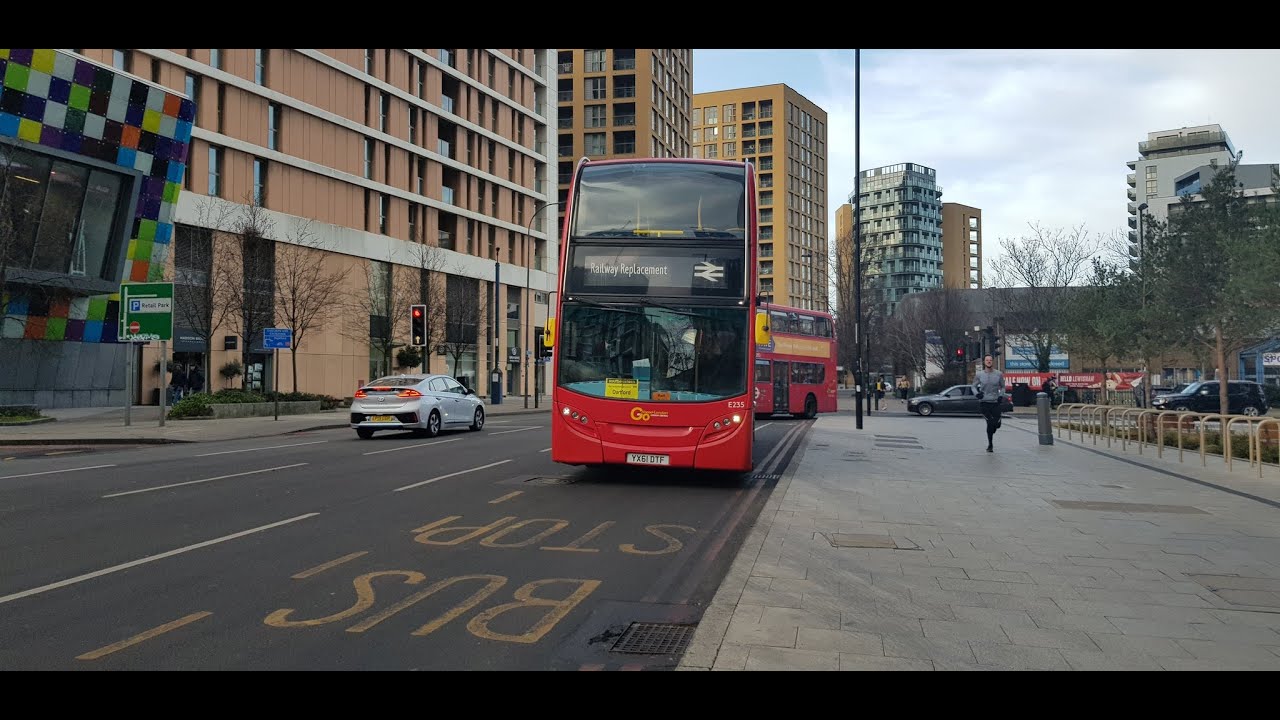 southeastern Rail Replacement - Lewisham to Dartford