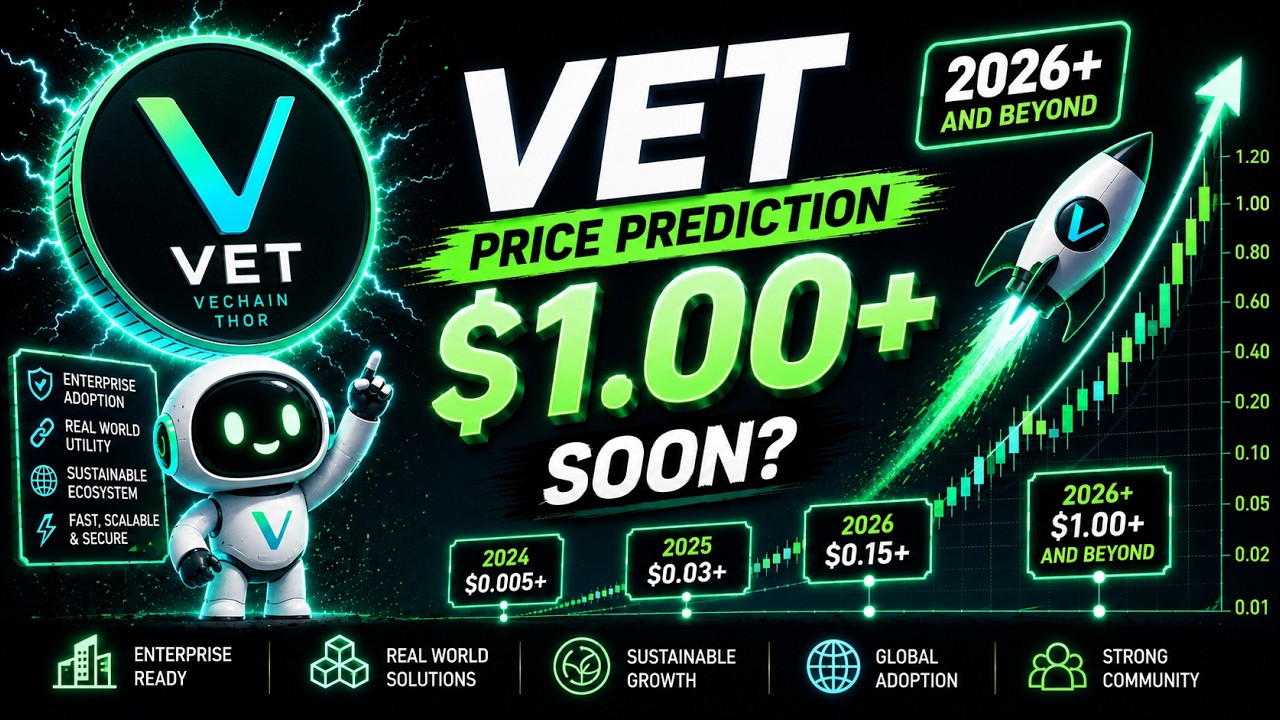 VeChain Crypto VET Price Prediction 🚀 $VET Crypto URGENT UPDATE!