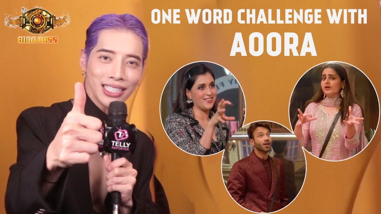 Bigg Boss 17: One Word Challenge With Bigg Boss 17 Contestant Aoora |Abhishek| Munawar| Ankita|