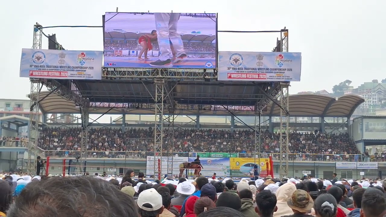 Kezhaseluo Penyie vs küvenü puro Nagaland wrestling Association 