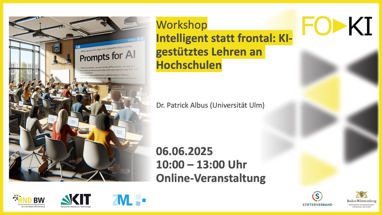 Intelligent statt frontal: KI-gestütztes Lehren an Hochschulen