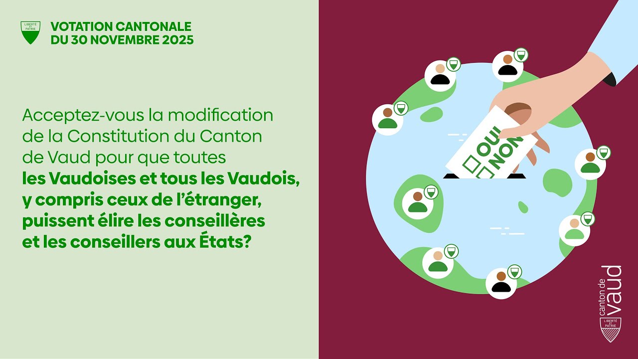 Votation cantonale 30.11.2025 : objet 1