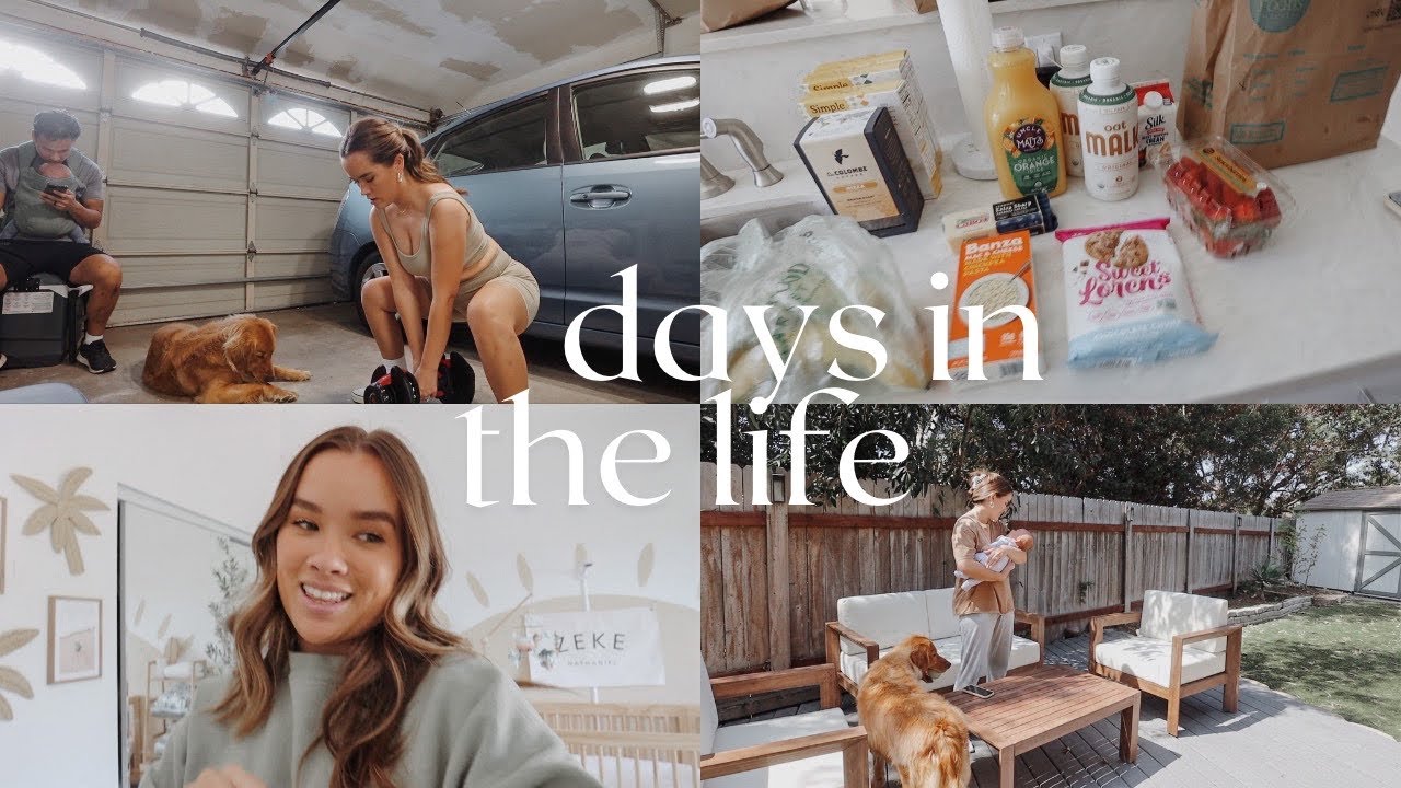 VLOG: huge temu haul, new patio furniture, back to working out, whole foods haul, days at home!