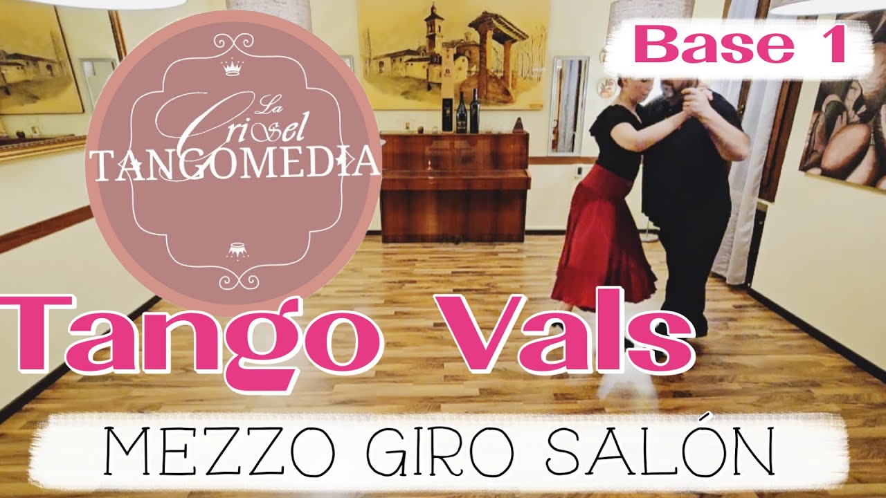TANGOMEDIA |[VALS]| Videocorso BASE1 (3/5)| Mezzogiro Salon [Sub-Eng]