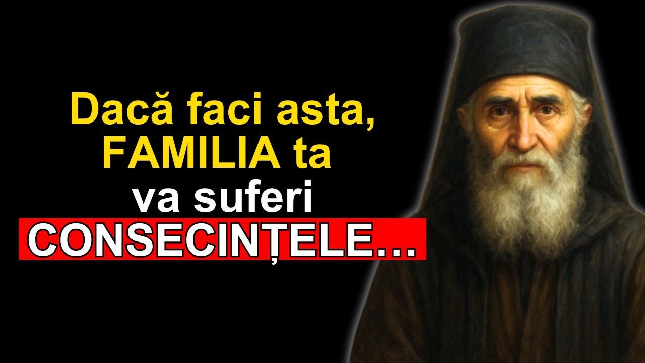 NU aprinde LUMÂNARE pentru ACEASTĂ PERSOANĂ - Chemi BLESTEME asupra familiei tale | Sfântul Paisie