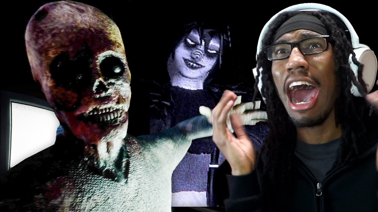 CURSED HORROR GAMES YOU SHOULD NEVER PLAY | Three Random Horror Games