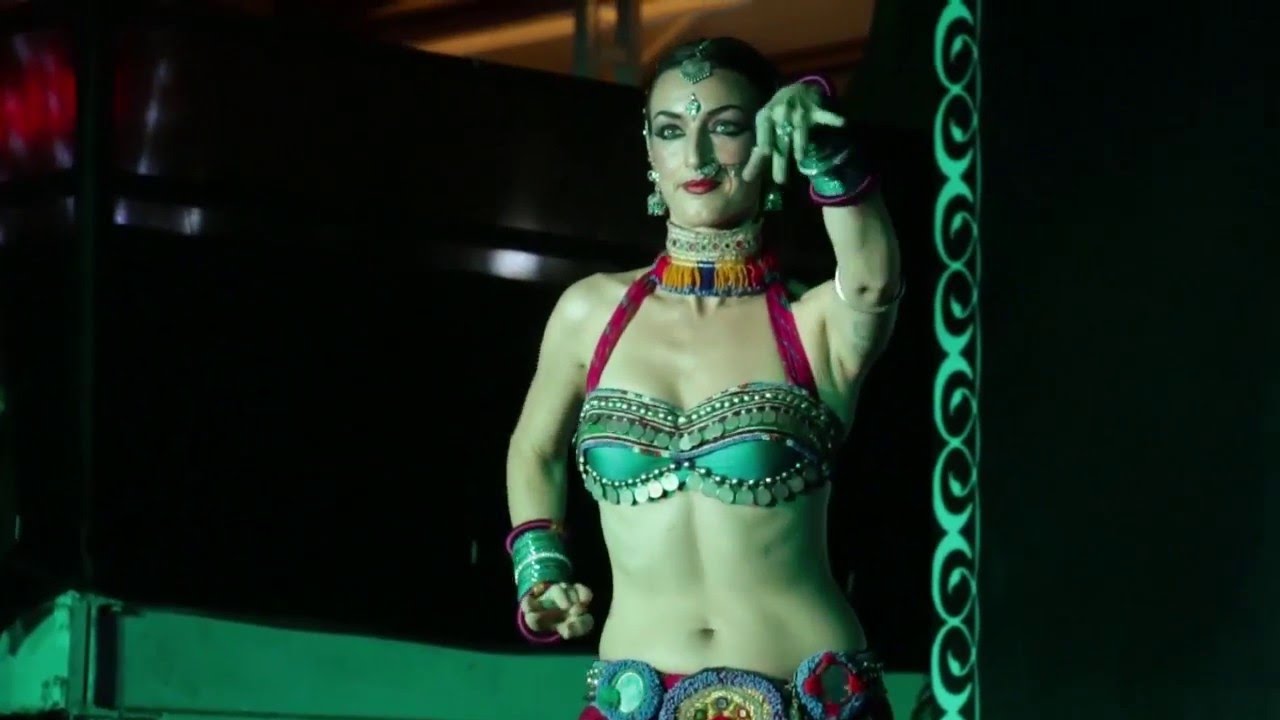 Master Teacher Colleena Shakti performs at Bwitchs International Fusion Festival @ Titos, Goa  India