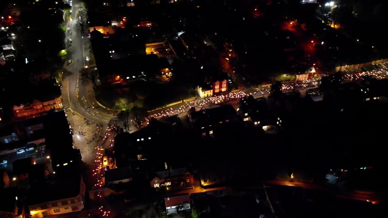 St Barnabas 2022 Torchlight Procession