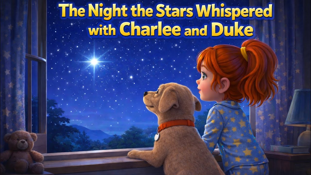 The Night the Stars Whispered 🌙✨ | Magical Bedtime Story for Kids | Charlee and Duke Read Aloud