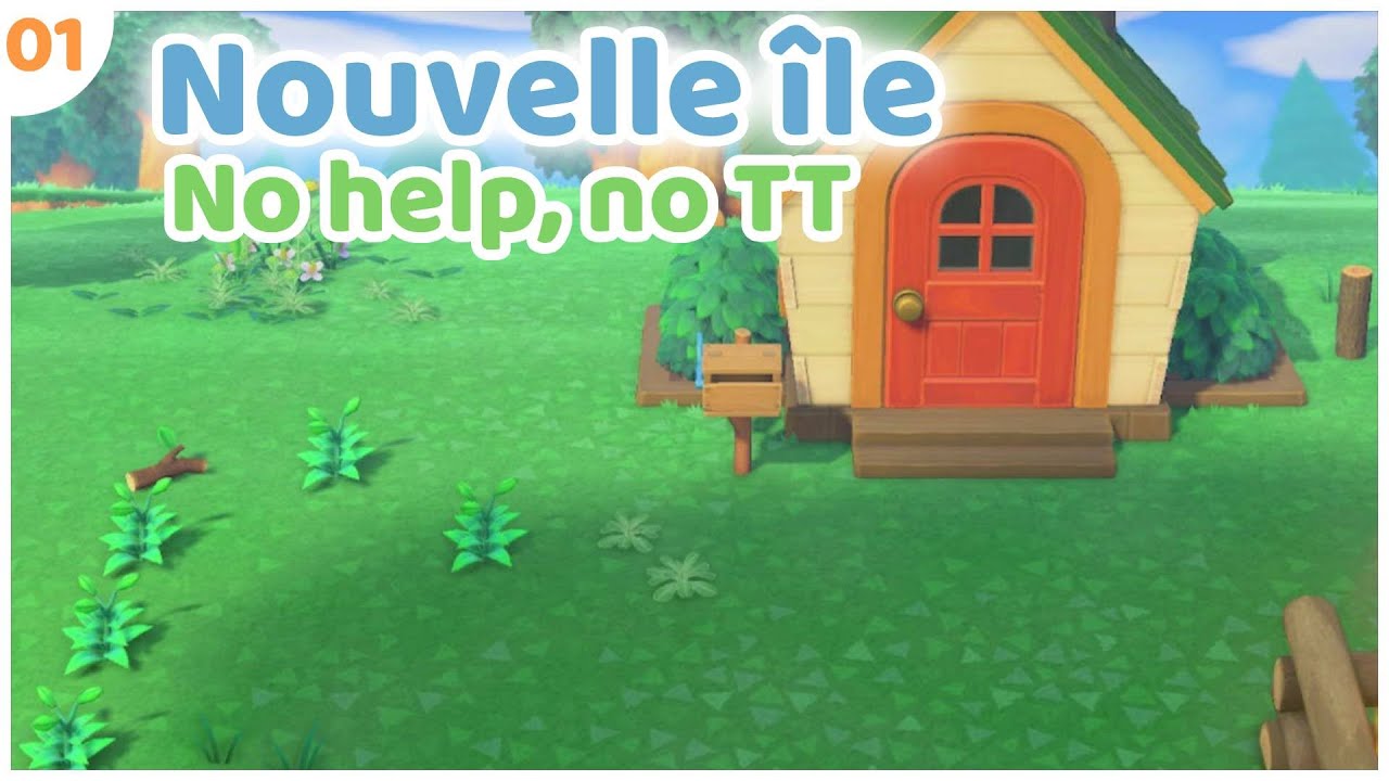 JOUR 1 : Nouveau départ 🌱 | ACNH (no online, no help, no TT)