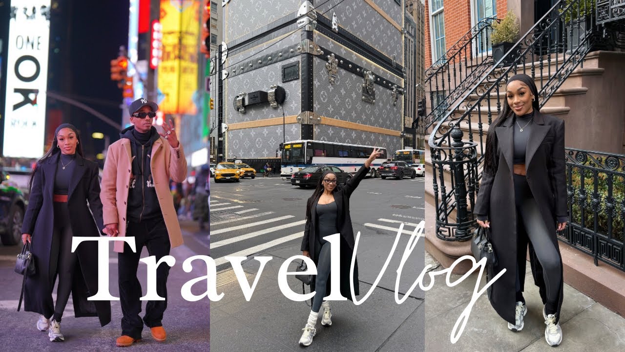 Travel VLOG | 48 hours in New York City + Date Night + Romanticizing My Life | Janaye Penn