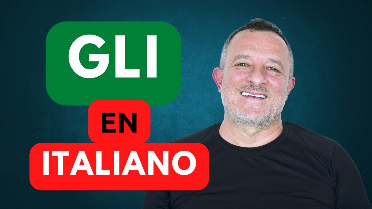 ✅Pronunciación y Fonética de GLI su Sonido Dulce y  su Sonido Duro en Italiano**Italiano Básico**A1