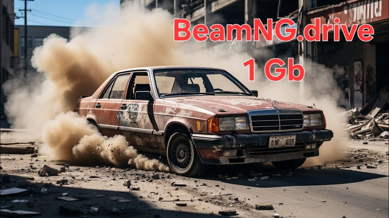 BeamNG.drive весом 1 Gb
